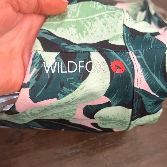 Wildfox bra Green and Pink Leaf Print - Picture 6 of 6